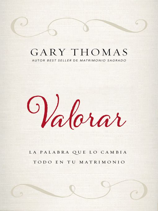 Title details for Valorar by Gary  Thomas - Available